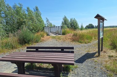 Picknickbank am Aussichtsturm Bruchgraben