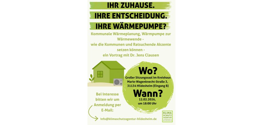 Informationsveranstaltung Wärmepumpe beim Landkreis 