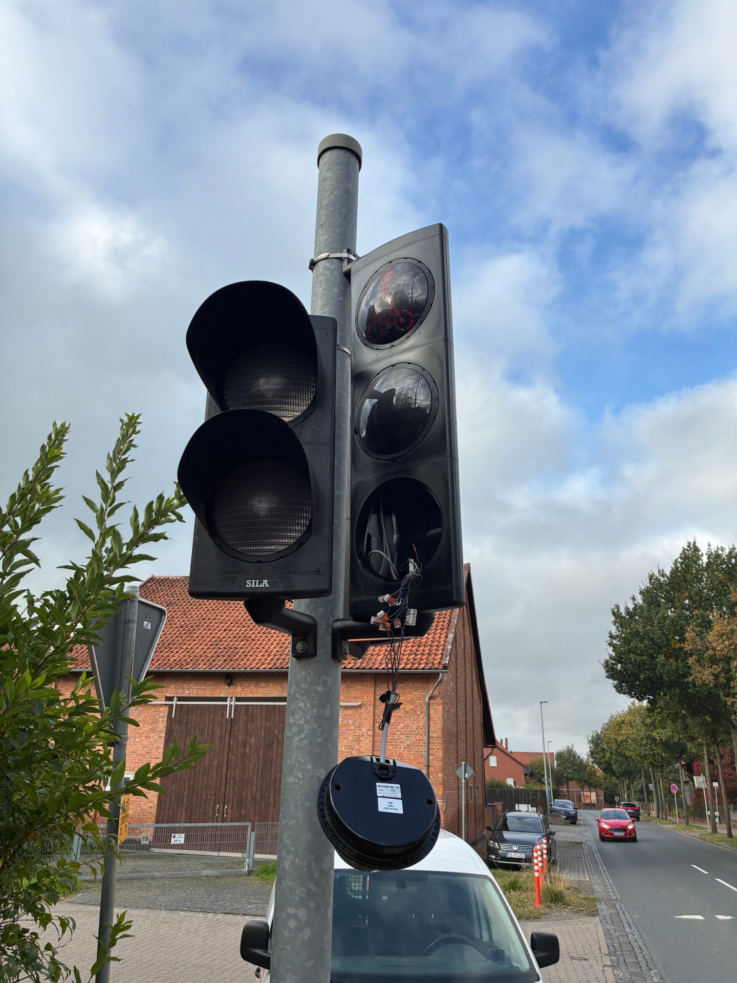 Defekte Ampel