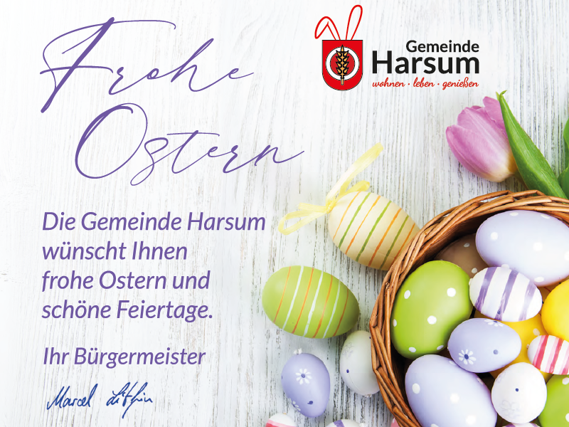 Ostergrüße des Bürgermeisters